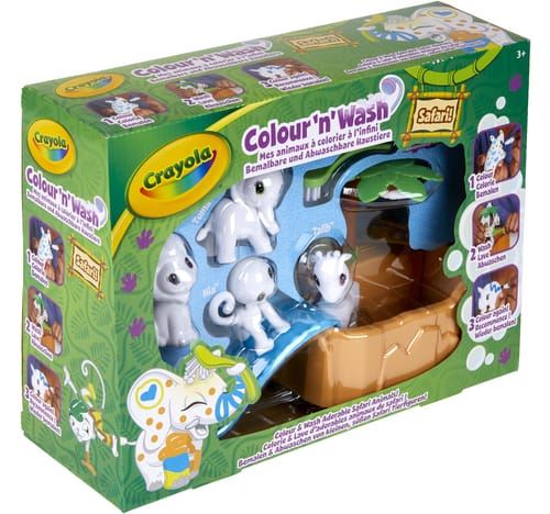 Jeu créatif Crayola Color'n'Wash Safari