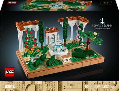 Lego Icons Le Jardin Andalou 10359 Lego La Boite - vue 5