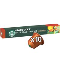 Capsules café Starbucks Nespresso Breakfast Blend
