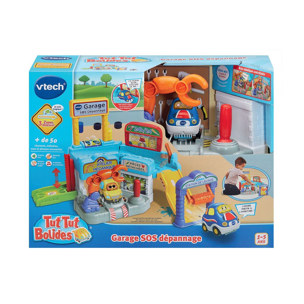 VTech - Tut Tut Bolides, Tut Tut Looping avec Voiture King Roi du Looping, Circuit Voitures