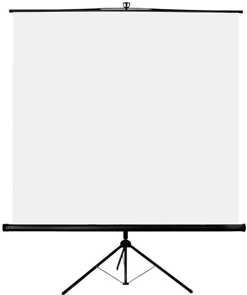 Ecran de projection portable avec trépied Oray Byron 2 TRE02B1150150 Blanc et Noir
