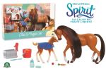 Coffret Spirit Figurine maman et poulain avec accessoires