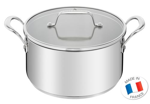 Faitout Tefal H8224602 Pierre Gagnaire 24 cm Argent