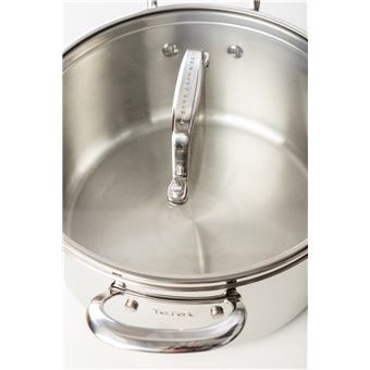 Faitout Tefal H8224602 Pierre Gagnaire 24 cm Argent