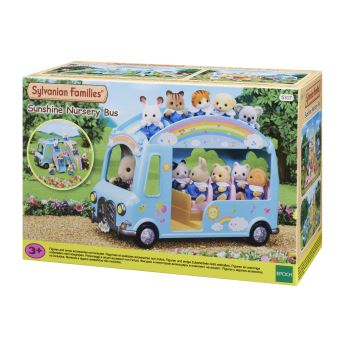 Playset Sylvanian Families Le bus arc-en-ciel des bébés