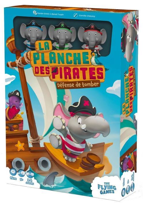 Boite de Jeu de stratégie The Flying Games La Planche des Pirates