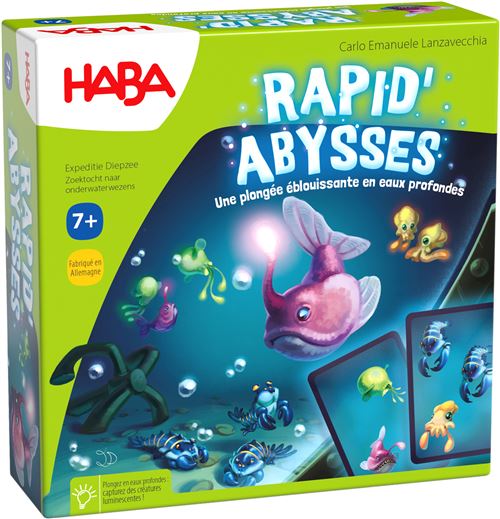 Acheter Jeu d'ambiance Haba Rapid Abysses État correct - 16,00 € Jeu d'ambiance Haba Rapid Abysses État correct - Haba reconditionné disponible sur Fnac