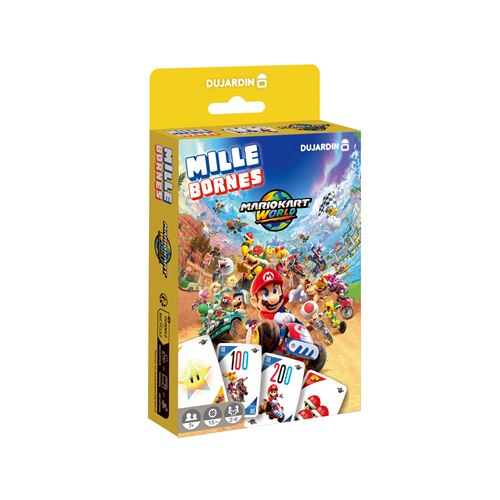 Jeu d'ambiance Dujardin Mille Bornes Pocket Mario Kart World
