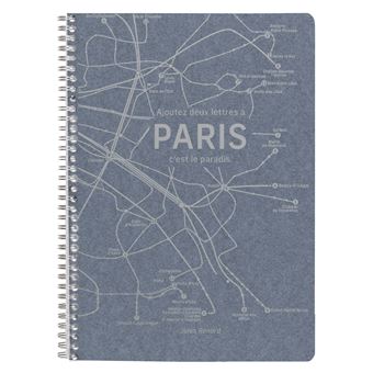 Cahier A4 à spirale Clairefontaine Jean Recyclé Modèle aléatoire