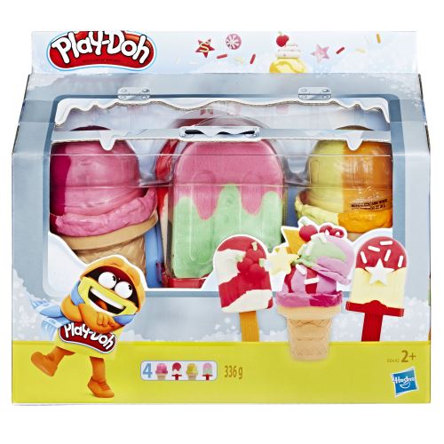 PLAYDOH CONGELATEUR À GLACES ET CONES