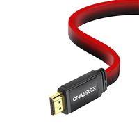 Câble HDMI LED Oniverse 8K 2 m Rouge