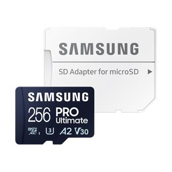 SAMSUNG Carte mémoire MICROSD 64GO ADTSDVO+ - Blanc pas cher