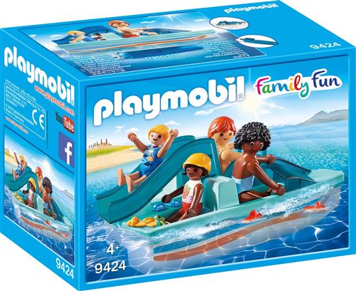 Playmobil Family Fun La Villa de vacances 9424 Pédalo