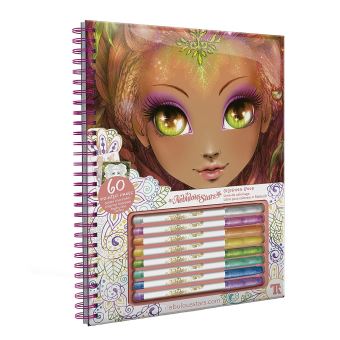 Nebulous Stars - Livre à colorier pages noires - Isadora | La Jouetterie