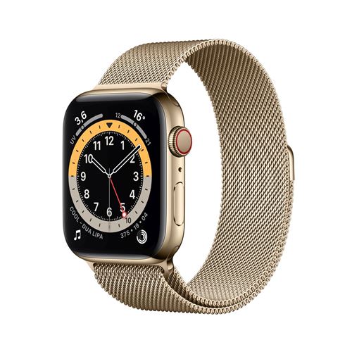 Photo de apple-watch-series-6-44mm-boitier-acier-or