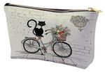 Pochette trapèze Kiub Bug Art Chat Vélo