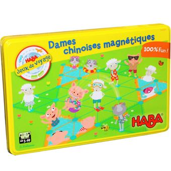 Jeu de voyage Haba Dames chinoises magnétiques