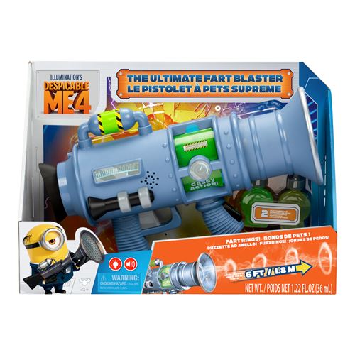 Figurine Moi Moche et Mechant Le pistolet à pets Supreme Despicable Me 4