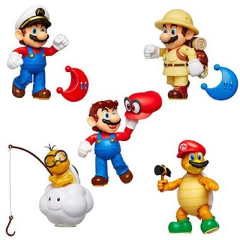 Figurine Nintendo Mario 10 cm Modèle aléatoire