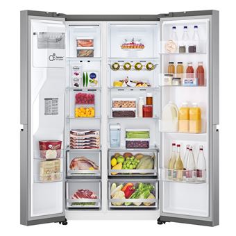 Réfrigérateurs américains 635L Froid Froid ventilé LG 91,3cm F