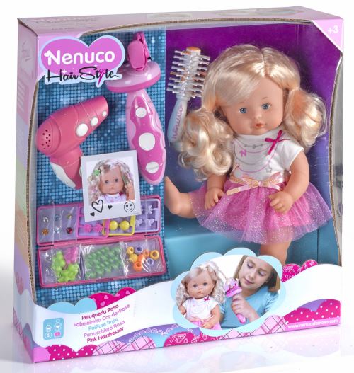 Poupée Nenuco et son coffret coiffure