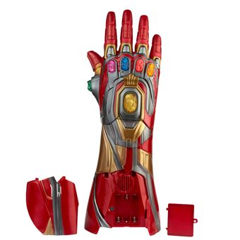 Figurine Marvel Legends Series Avengers gant électronique articulé Iron Man Nano Gauntlet