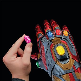 Figurine Marvel Legends Series Avengers gant électronique articulé Iron Man Nano Gauntlet