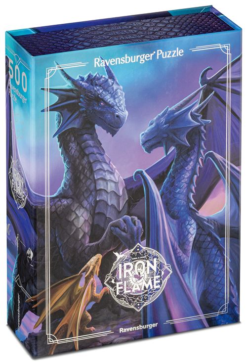 Puzzle 500 Pièces Ravensburger Romance Iron Flame Rebecca Yarros