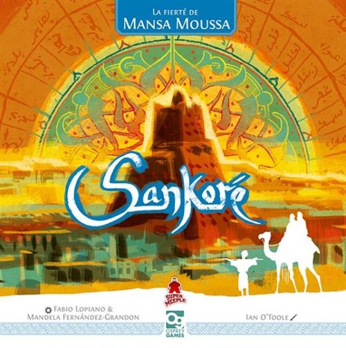 Boite de Jeu de stratégie Super Meeple Sankoré