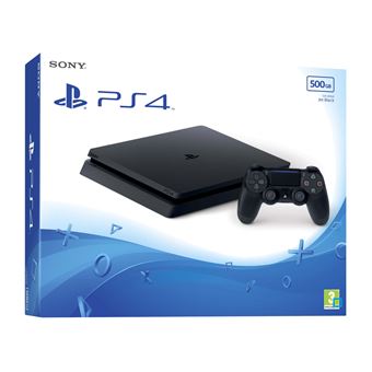 Sony PlayStation 4 Slim Konsole 500 GB Schwarz - Playstation 4