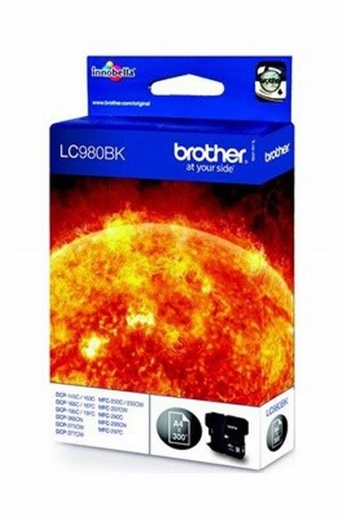 Original Brother Tintenpatrone schwarz (LC-980BK)