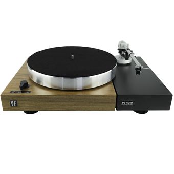 Platine vinyle Perpetuum Ebner PE4040 MK II Noyer avec cellule Ortofon Quintet Black S Marron