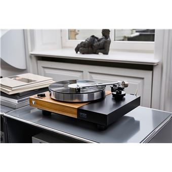 Platine vinyle Perpetuum Ebner PE4040 MK II Noyer avec cellule Ortofon Quintet Black S Marron