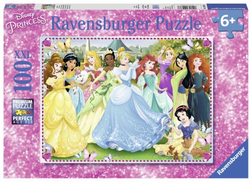 Puzzle 100 pièces XXL Ravensburger Princesses magiques Disney Princesses