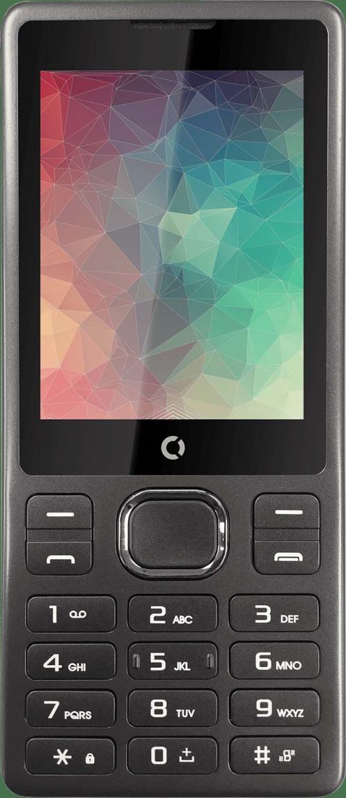 Téléphone Mobile Echo First Plus 2 Double Sim Gris Anthracite