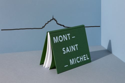 Accessoire de décoration The Line Mont-Saint-Michel Noir