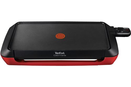 Plancha maxi Tefal Colormania YY4004FR 2000 W Rouge