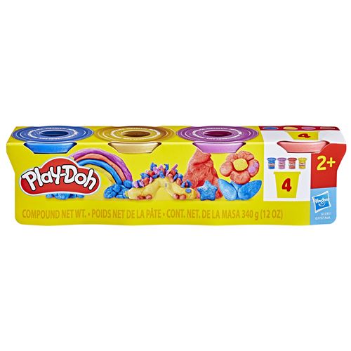 Play Doh Pack de 8 Pots de Pâte à Modeler Couleurs Arc en Ciel 8 x 56 g Activités Créatives pour Filles et Garçons dès Jouets pour Enfants - vue 9
