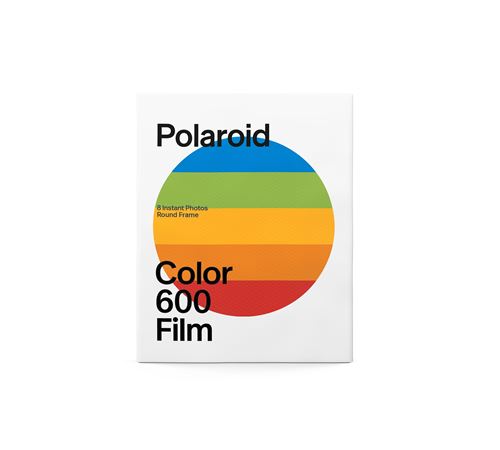 Films Couleur Pour Appareils Photo Instantané Polaroid I-Type Et 600 Blanc Edition Cadre Rond
