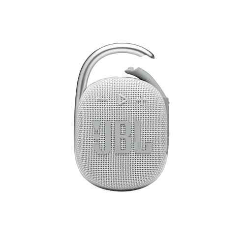 JBL CLIP 4 Haut-Parleur Bluetooth En Blanc; Étanche Avec Mousqueton Pratique - Image 3
