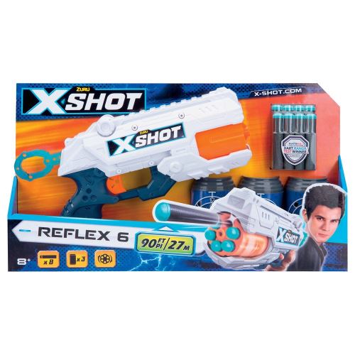 Jeu de tir Zuru France X-Shot Revolver Reflex 6