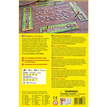 Haba jeu de société Extinguish The Fire !!!! conseil d'administration junior (FR)