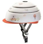 Casque de vélo pour enfants pliable Closca Leaf Taille S Beige et Orange