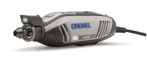 Dremel F0134300JA 4300-3/45 Outil multi-usage 200 W, 3 adaptations, 45 accessoires, 175 W, 230 V, Gris