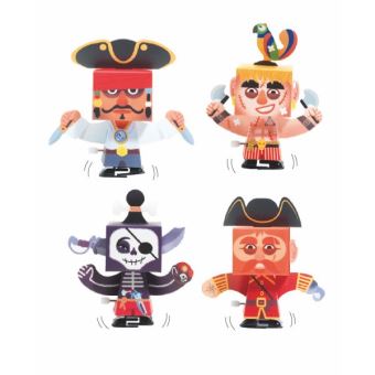 Kit créatif Djeco Personnages animés à l'abordage