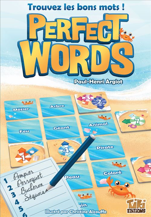 Boite de Jeu d’ambiance Tiki Edition Perfect Words