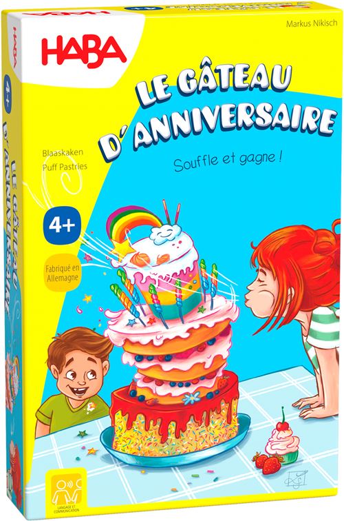 Jeux d'adresse Le gateau d'anniversaire Haba