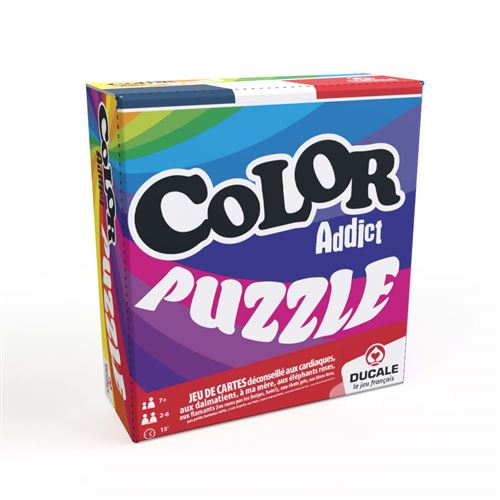 Jeu de cartes Cartamundi Ducale Color Addict Puzzle