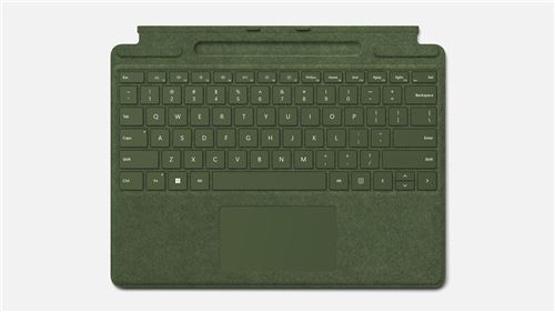 Clavier Sans Fil Microsoft Signature Pour Surface Pro X, 8 Et 9 Vert Forêt