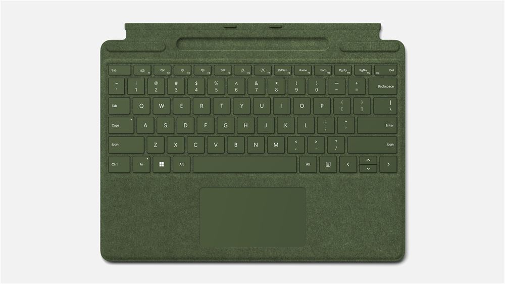 Clavier sans fil microsoft signature pour surface pro x 8 et 9 vert